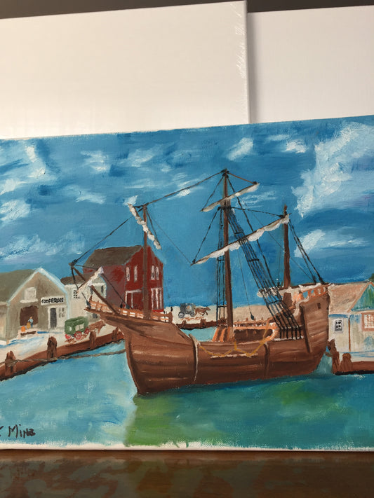 Harbor for Old Tall Ship